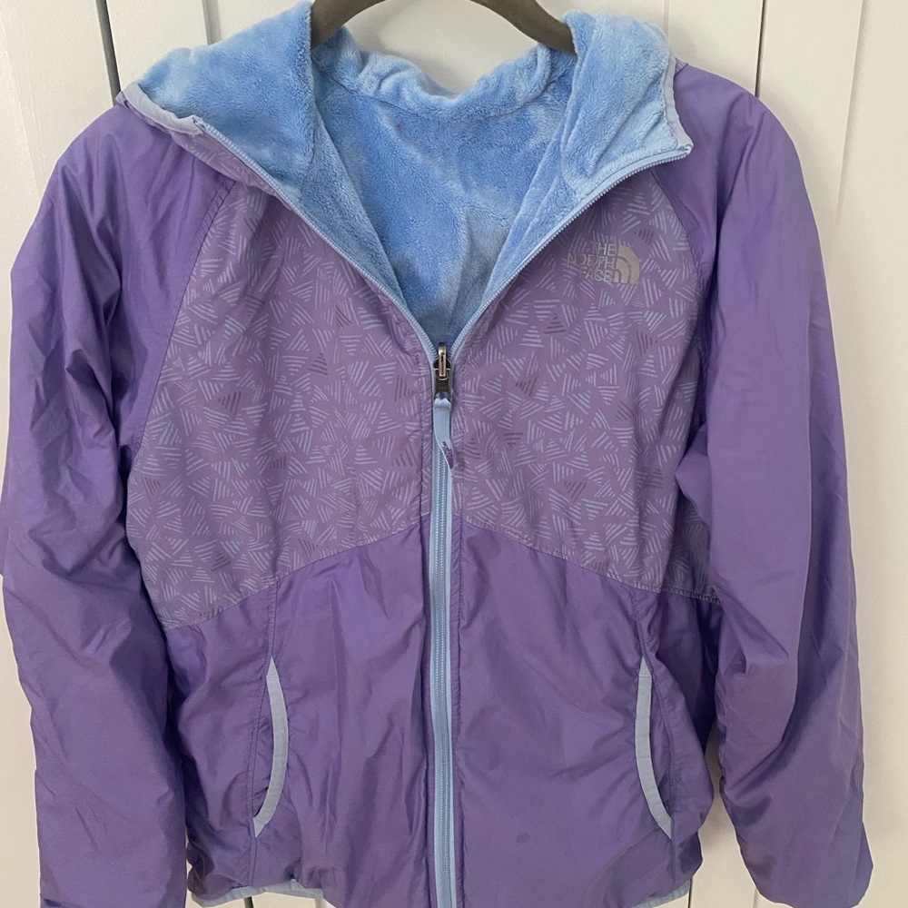The North Face Lavender and Blue Jacket